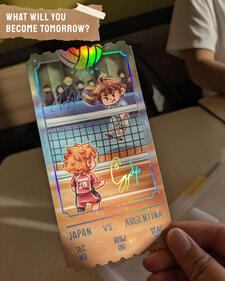 Holographic Ticket